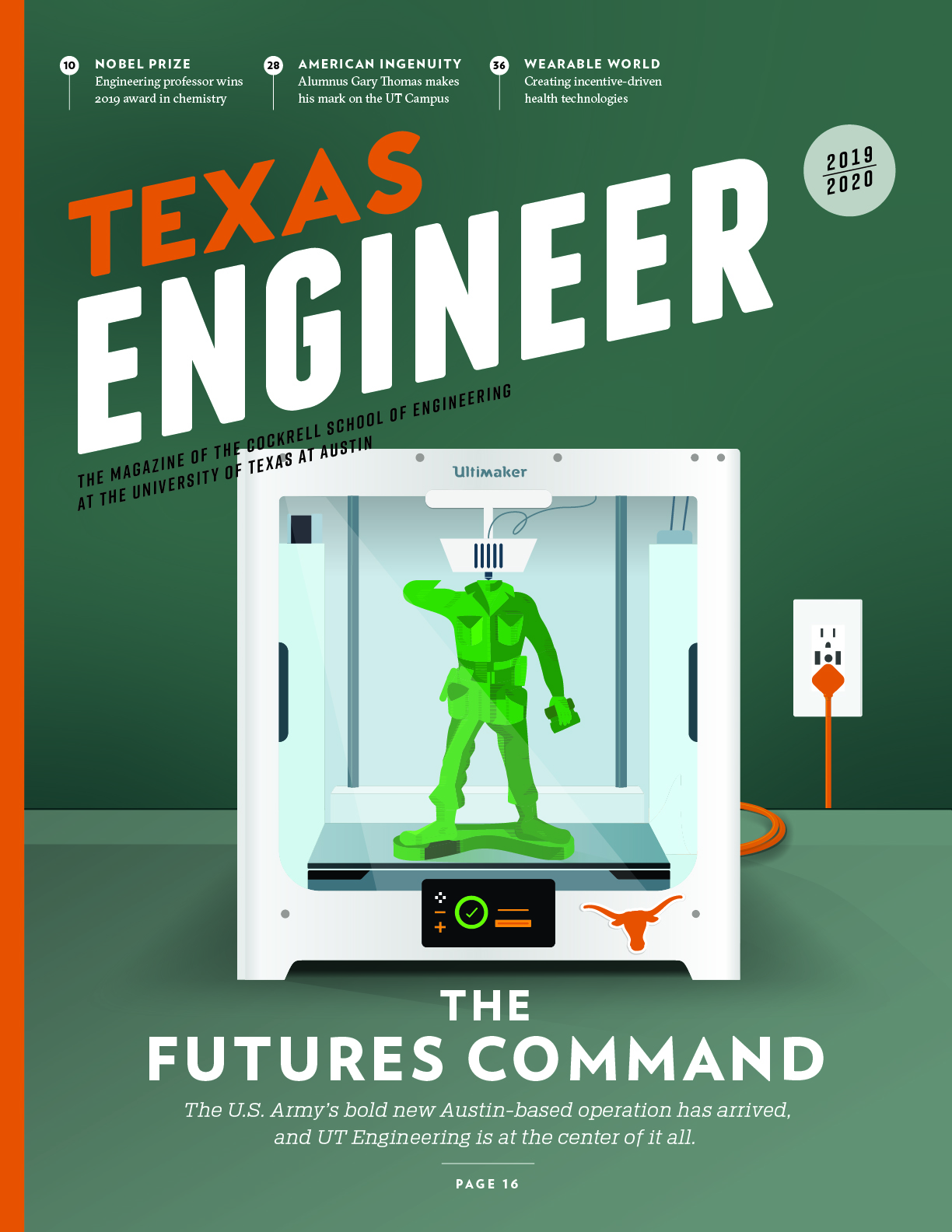 2019 Texas Engineer cover